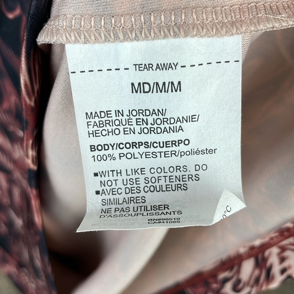 Under Armour Women Velocity Obscura Short Sleeve T Shirt SZ M Loose Fit V-Neck - Picture 12 of 13